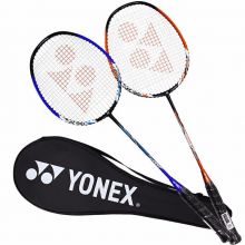 YONEX尤尼克斯羽毛球拍 对拍碳素中杆比赛NR7000I红蓝已穿线附手胶