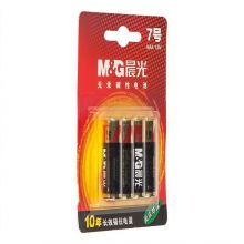 晨光（M&G）7号碱性电池  ARC92557（4粒/吸卡）