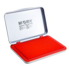 晨光 快干印台红色长方形大号速干印泥 【秒干型】97522红色