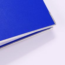 齐心（COMIX） 2/3寸欧式快劳夹A4办公文具55/75mm打孔文件资料夹两孔硬纸板活页档案收纳 黑色 A105N 约350张纸 A4 2寸