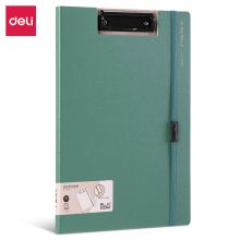 得力NS180-纽赛竖款折页板夹 文件夹