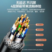山泽 DVI线镀金24+1单通道公对公笔记本电脑显示器投影仪转换线  1.5米 DV-8015