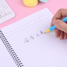 国誉 螺旋A5笔记本Gambol渡边软抄本 7mm横线24行 50张/本 4本颜色随机 WCN-S5507