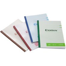 齐心(Comix)A5/80张无线装订软抄笔记本 C4506