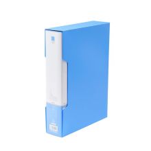 晨光 实力派资料册A4透明活页100页新锐资料册蓝ADM95101