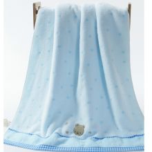 金号纯棉浴巾 3366无捻绣花 A类浴巾3366WH款