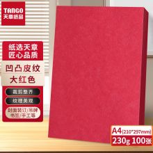 天章A4封面纸 皮纹纸 云彩纸 A4 230g 100张/包