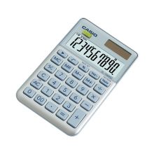 卡西欧（CASIO）stylish时尚便携计算器  星钻蓝 SL-1000SC-BU
