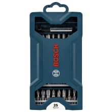 博世（BOSCH）25支“X”型盒装螺丝批头套装（25支装）合金钢材质