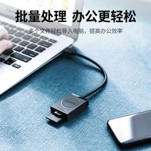 绿联 USB3.0高速读卡器 SD/TF二合一多功能读卡器 适用手机单反相机行车记录仪监控存储内存卡读卡器