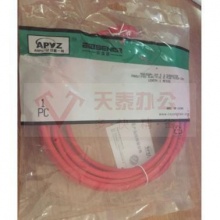 安普一舟  超五类网线 红色 1.5米