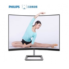 PHILIPS飞利浦 27英寸显示器1500R曲面屏显示屏75Hz   271E1CS