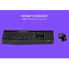 罗技（Logitech）MK346P 企业级无线办公键鼠套装