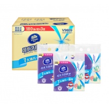 维达（Vinda）厨房抽纸 挂抽厨房纸180抽*3提