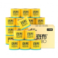斑布有芯卷纸 4层200克*27卷 原生竹浆