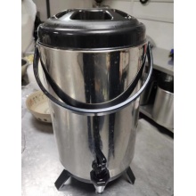 乐创（lecon）奶茶保温桶大容量奶茶店加厚保温带龙头不锈钢快餐店保温桶商用热水豆浆桶E36-J-20B