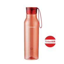 乐扣乐扣（LOCK&LOCK）Tritan塑料杯ECO BOTTLE便携男女式小口杯子粉色550ML ABF644PIK