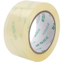 晨光(M&G)文具50um超透封箱胶带 透明打包胶带 宽48mm*100y(91.4米/卷) 单卷装AJD97388