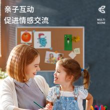 得力(deli)90*60cm铝框软木留言板 白板 可插针照片墙板图钉板50430