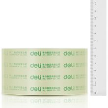 得力(deli)高品质高透明封箱胶带打包胶带 45mm*100m*50um 6卷/筒 33193