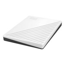 西部数据(WD)5TB USB3.0移动硬盘My Passport随行版 2.5英寸 白色 WDBPKJ0050BWT
