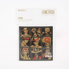 晨光(M&G)文具80页便利贴 76*76mm记事贴  黑金系列子 单本装颜色随机YS-301
