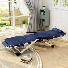 双鑫达 折叠床 单人午休 办公室午睡陪护床 T-071 床椅两用含棉垫