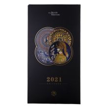 晨光(M&G)文具2021年竖版台历大英博物馆陶盘系列 单个装 APYUM83F