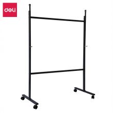 得力(deli) 112*57*151cm可移动白板架、通用型白板架（加厚、稳定、双横杠）7870