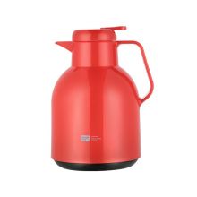 炊大皇 保温壶 家用保温瓶 玻璃内胆热水瓶1.5L (玫红色）