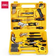 得力(deli)25件套多功能组合工具箱 家用/维修/五金工具套装 3702