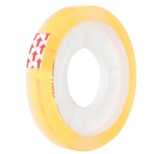 得力(deli)彩色透明胶带8mm*30y(27.4m/卷) 12卷/筒 30007