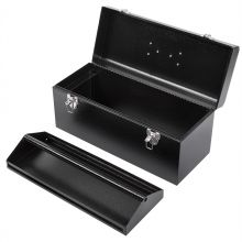 得力(deli) DL-TX017 手提式加厚型金属工具箱 家用多功能五金工具收纳盒车载维修工具盒17英寸