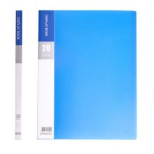 晨光(M&G)文具A4/20页蓝色资料册 睿朗系列文件插页袋文件夹 单个装ADM929CFB