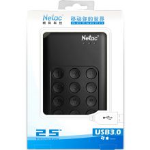 朗科（Netac）1TB USB3.0 加密移动硬盘 K390安全系列 2.5英寸 独立按键硬件加密 隐私保护