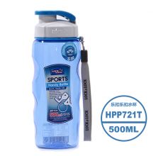 乐扣乐扣（LOCK&LOCK）带盖塑料运动杯防漏带滤网便携式茶杯水杯子  HPP721TB