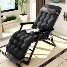 双鑫达 折叠床 躺椅折叠椅沙滩椅单人 含棉垫 T-081 床椅两用