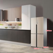 海尔（Haier）458升十字对开门家用冰箱 变频风冷BCD-458WDVMU1