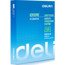 得力 复印纸 莱茵河80克 A4 5包/箱 7419