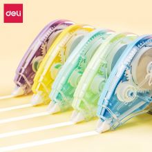 得力(deli)5个20m修正带 顺滑不易断带涂改带/覆盖力强改正带 33364