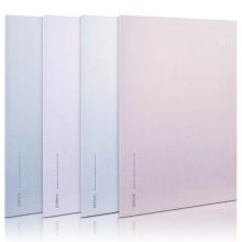 得力(deli)4本B5/40张0系列系列学生缝线软抄本 记事本日记本笔记本 PFB540-4