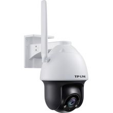普联（TP-LINK）监控摄像头4G无线网络球机360度自动旋转 定焦红外球机IPC633-D4G 带32G内存卡
