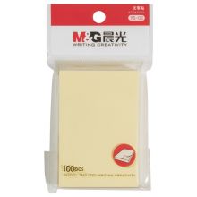 晨光(M&G)文具100页便利贴 粘性便签纸计划本留言贴 单本装YS-02