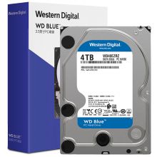 西部数据(WD)蓝盘 4TB SATA6Gb/s 64MB 台式机械硬盘(WD40EZRZ)