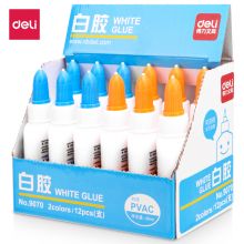 得力（deli）9070 40ML可洗学生手工DIY白胶/白胶水