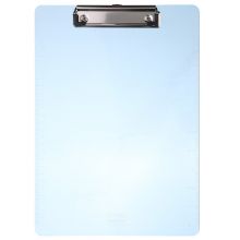 晨光(M&G)文具A4蓝色透明便携竖式书写板夹 单个装ADM95181