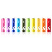 紫米彩虹5号碱性电池 ZMI5 10粒