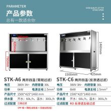圣托（Shentop）商用大型饮水机器直饮水机 食堂机关专用 5级400G RO反渗透开水器 STK-C6