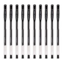 三菱 UM-100中性签字笔黑色(替芯UMR-5)0.5mm 10支装