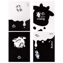 得力(deli)12本A5/40张牛年系列学生缝线软抄本 记事本日记本笔记本 FA540